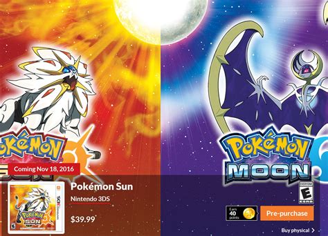 'Pokémon Sun and Moon' Release Date and Time: When can .